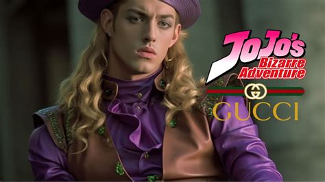 gucci bag jojo|gucci jojo's bizarre adventure.